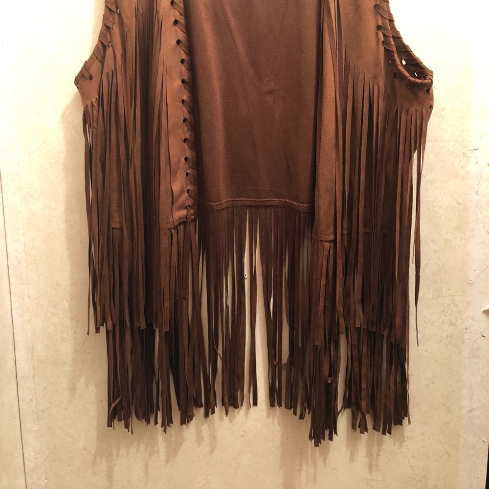 Boho Fringe Vest